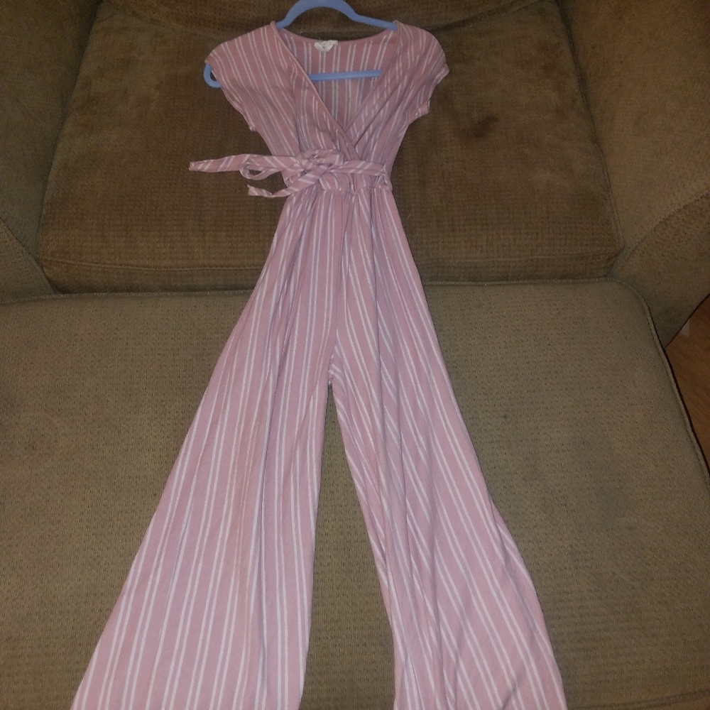 Never worn full length jumpsuit